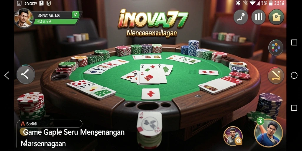 Screenshot gameplay INOVA77 menampilkan aksi seru dan grafis menarik.