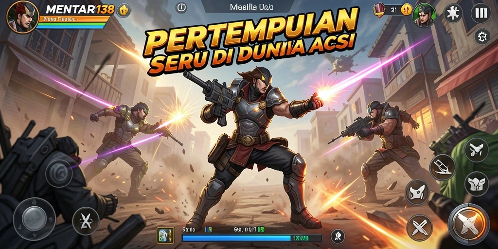 Screenshot gameplay MENTARI138 menampilkan aksi intens dan grafis menawan.