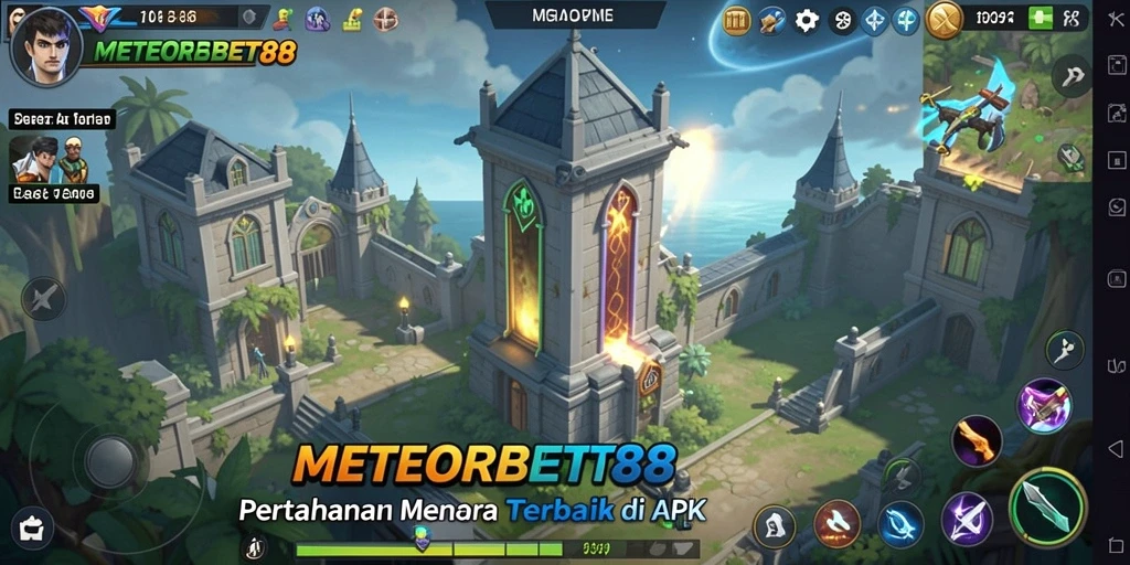 Gameplay menara pertahanan yang mendebarkan dari METEORBET88.