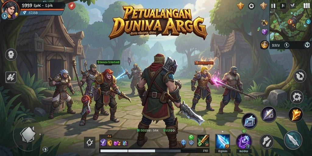 Tampilan gameplay S9S9 dengan aksi yang mendebarkan.
