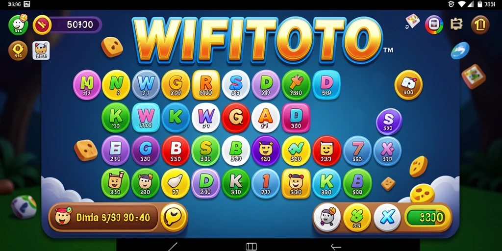 Tampilan gameplay WIFITOTO yang seru dan interaktif di permainan Bingo.