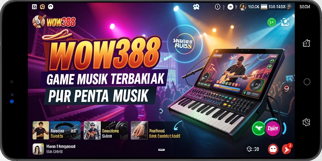 Gameplay WOW388 yang seru dan mengasyikkan dengan musik.